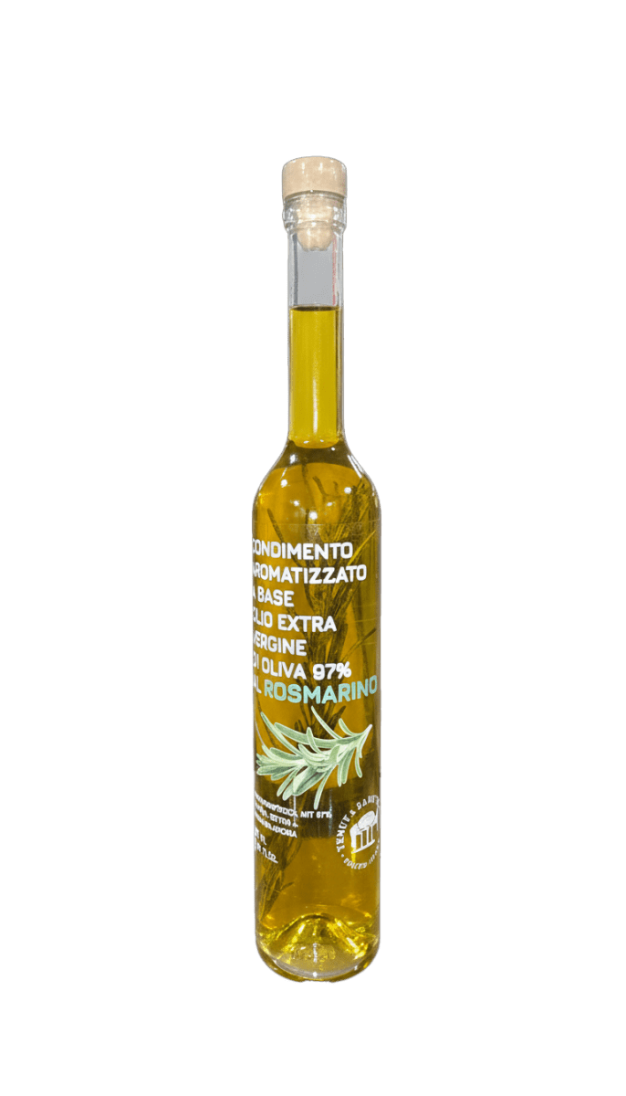 Olivenöl mit Rosmarin - italianfoodexplorers